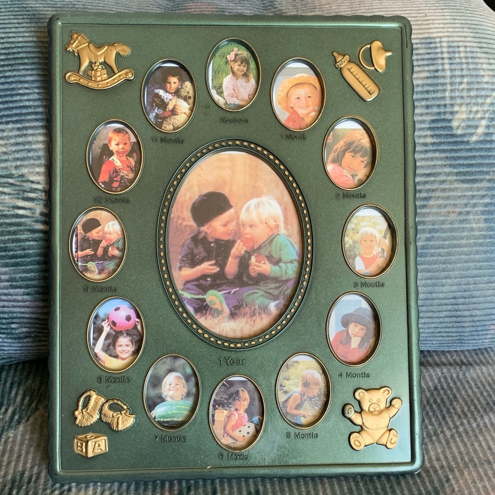 Vintage Plastic Photo Frame
